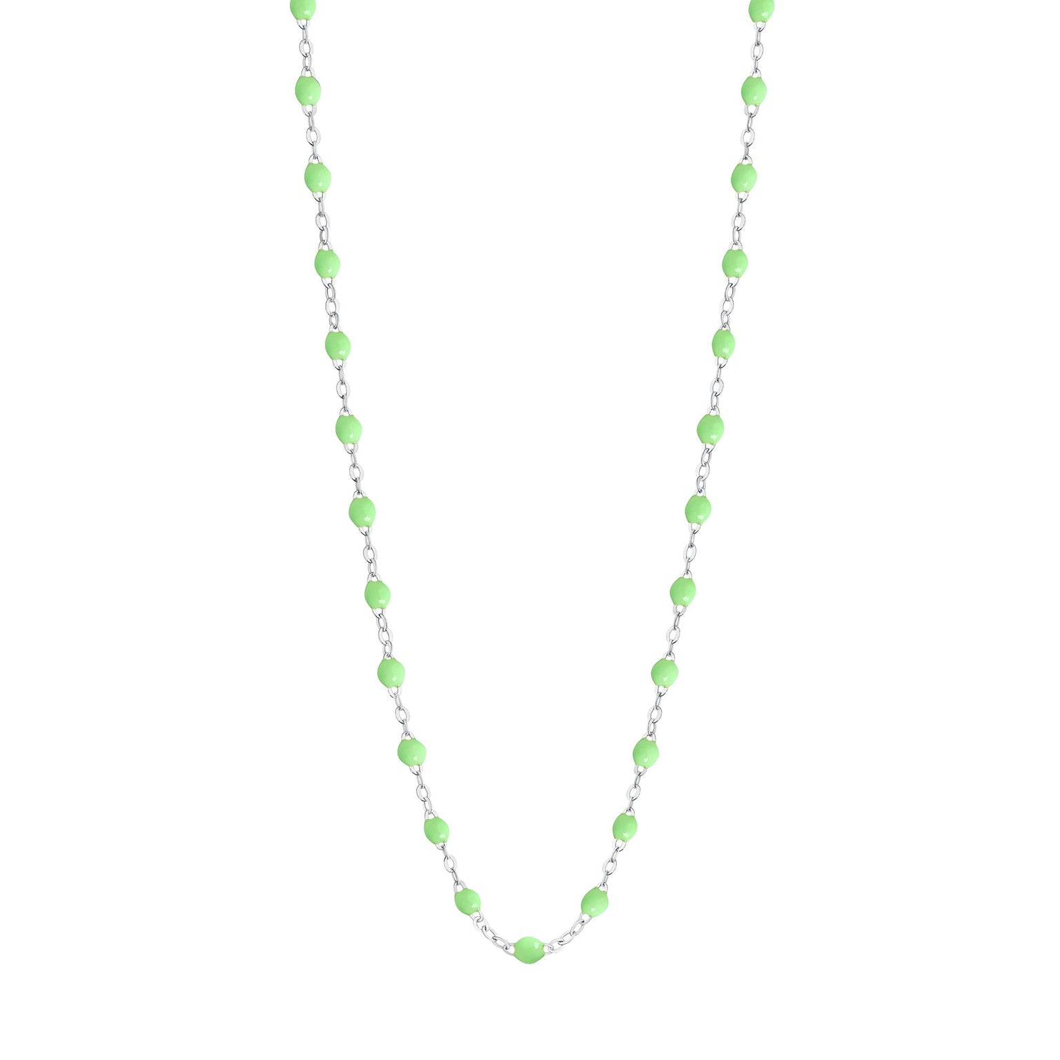 Gigi Clozeau - Classic Gigi Anis necklace, White Gold, 16.5"