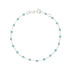 Gigi Clozeau - Classic Gigi Aqua bracelet, White Gold, 7.5"