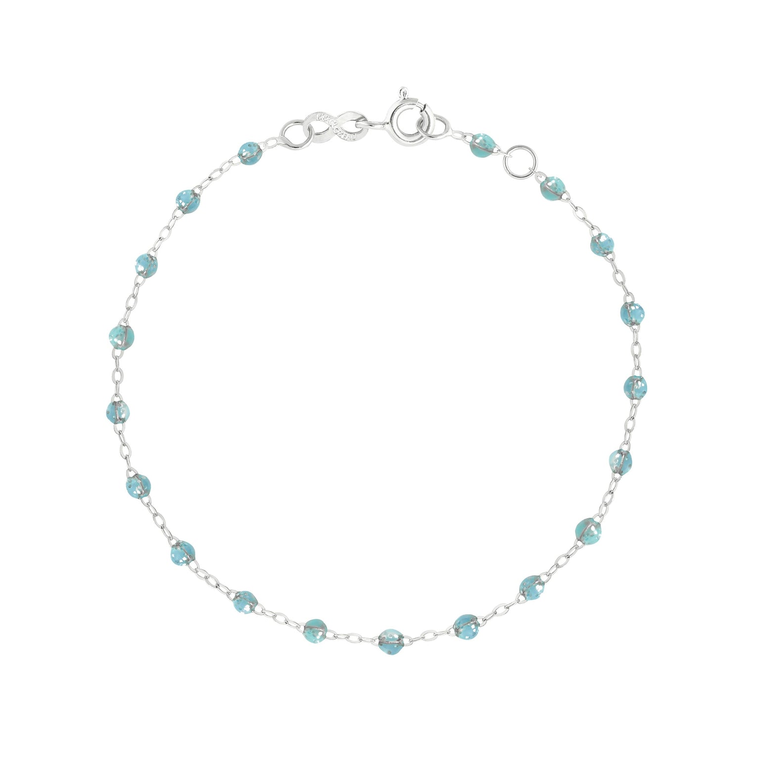 Gigi Clozeau - Classic Gigi Aqua bracelet, White Gold, 7.5"