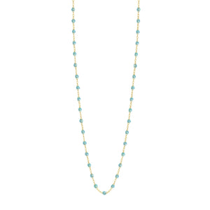 Gigi Clozeau - Classic Gigi Aqua sautoir, Yellow Gold, 23.6"