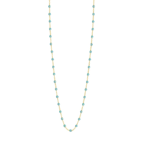 Gigi Clozeau - Classic Gigi Aqua sautoir, Yellow Gold, 34