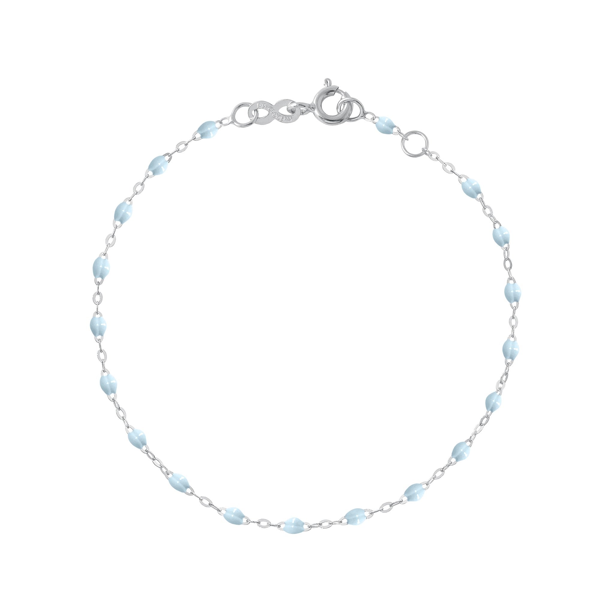 4mm Marmaris Chevron Bracelet Light Blue  Kompsós