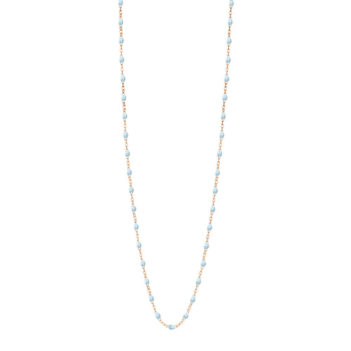 Gigi Clozeau - Classic Gigi Baby Blue sautoir, Rose Gold, 23.6