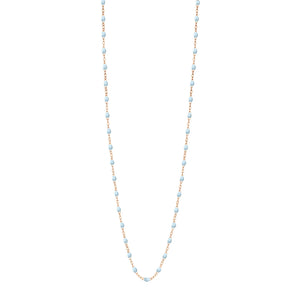 Gigi Clozeau - Classic Gigi Baby Blue sautoir, Rose Gold, 23.6"