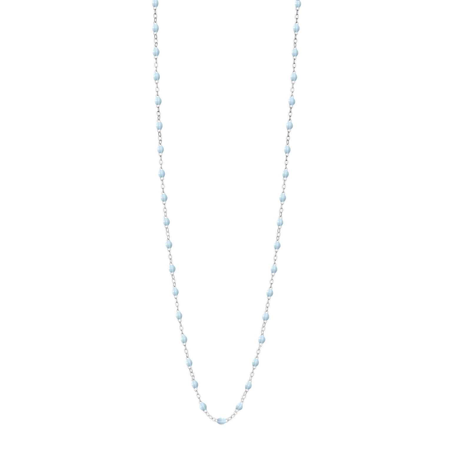 Gigi Clozeau - Classic Gigi Baby Blue sautoir, White Gold, 23.6"