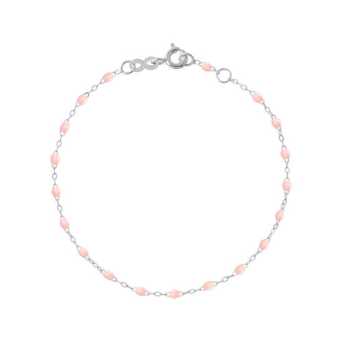 Gigi Clozeau - Classic Gigi Baby Pink bracelet, White Gold, 6.7