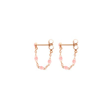 Gigi Clozeau - Classic Gigi Baby Pink earrings, Rose Gold