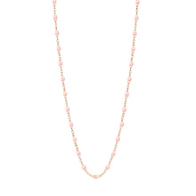 Gigi Clozeau - Classic Gigi Baby Pink necklace, Rose Gold, 19.7"