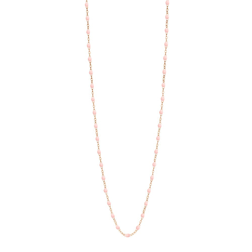 Gigi Clozeau - Classic Gigi Baby Pink sautoir, Rose Gold, 34