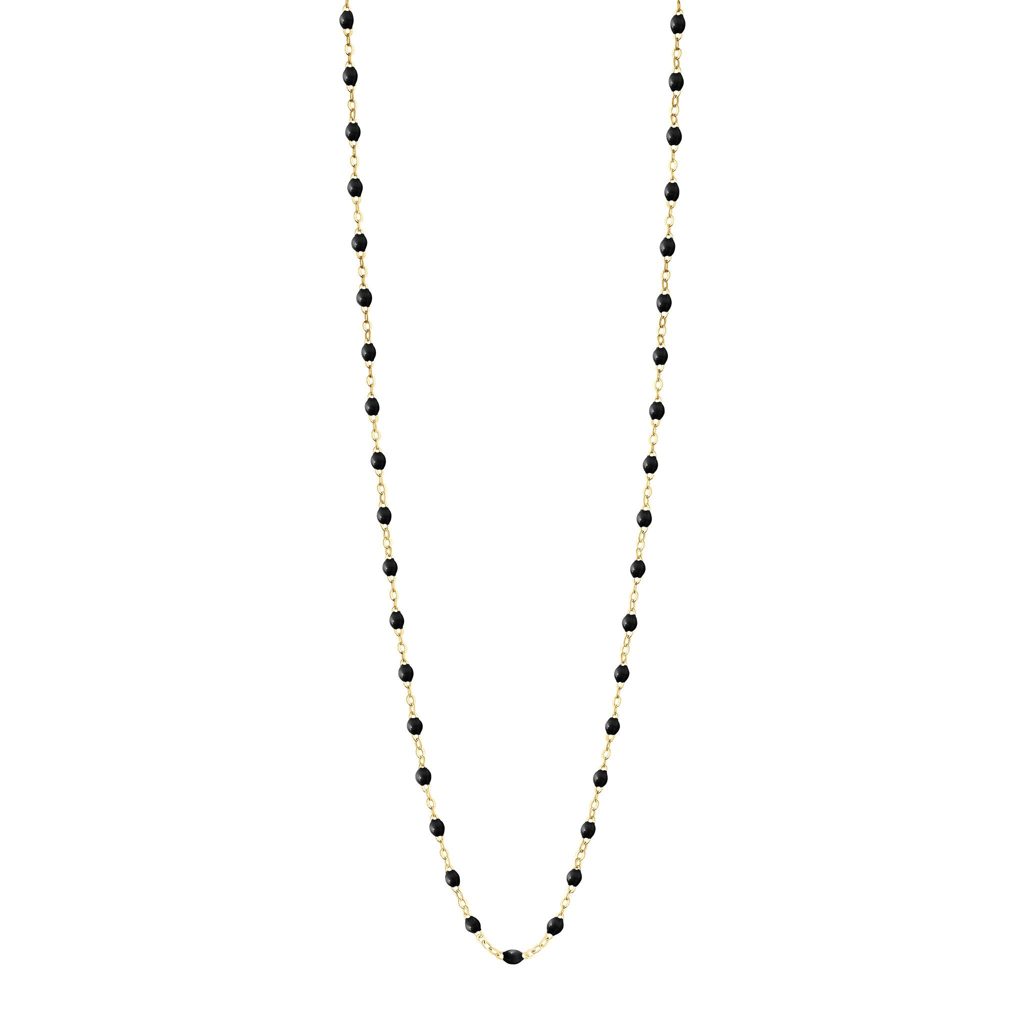 Gigi Clozeau - Classic Gigi Black sautoir, Yellow Gold, 23.6"