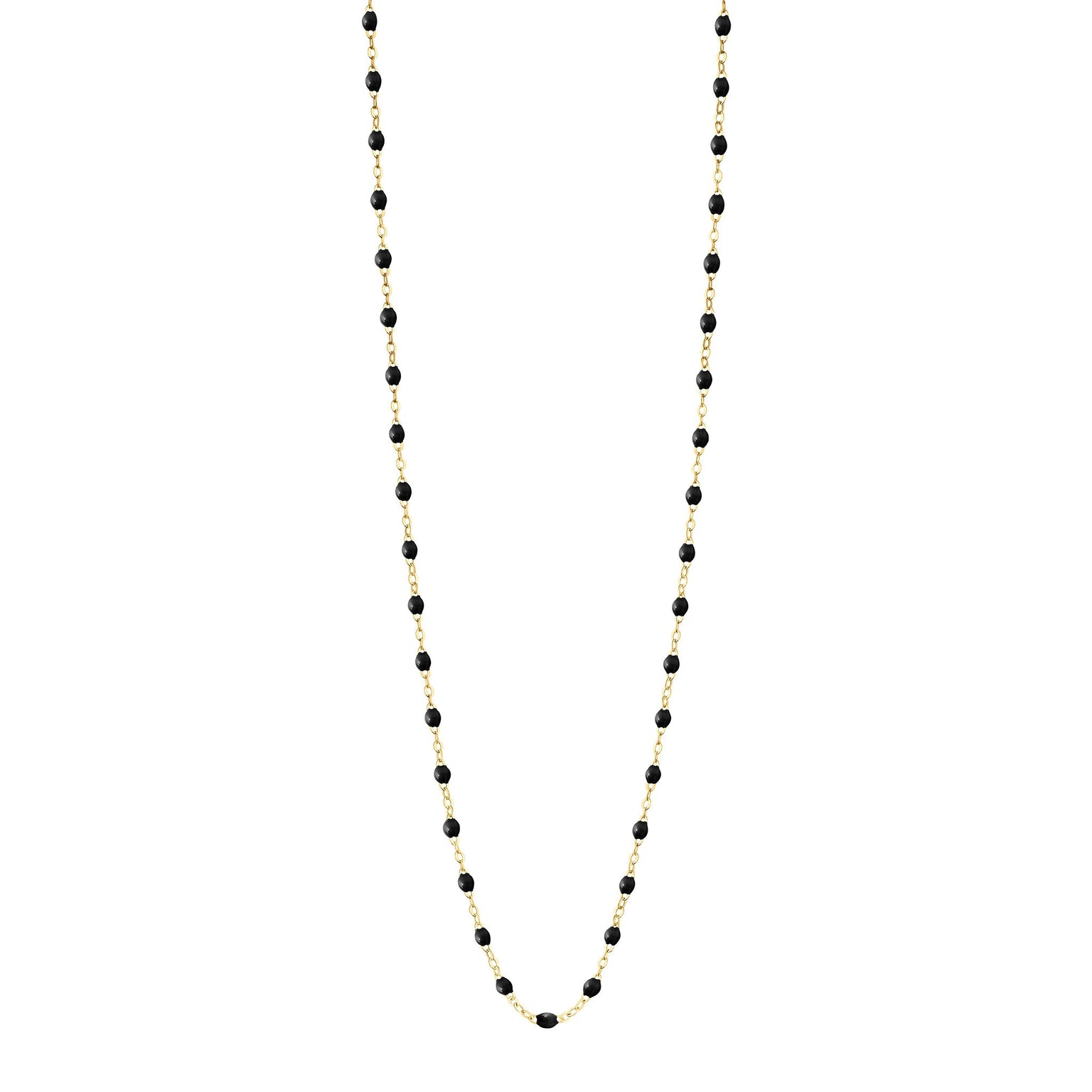 Gigi Clozeau - Classic Gigi Black sautoir, Yellow Gold, 23.6"