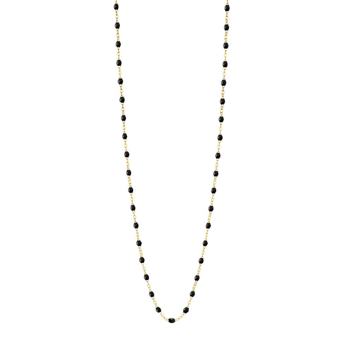 Gigi Clozeau - Classic Gigi Black sautoir, Yellow Gold, 34