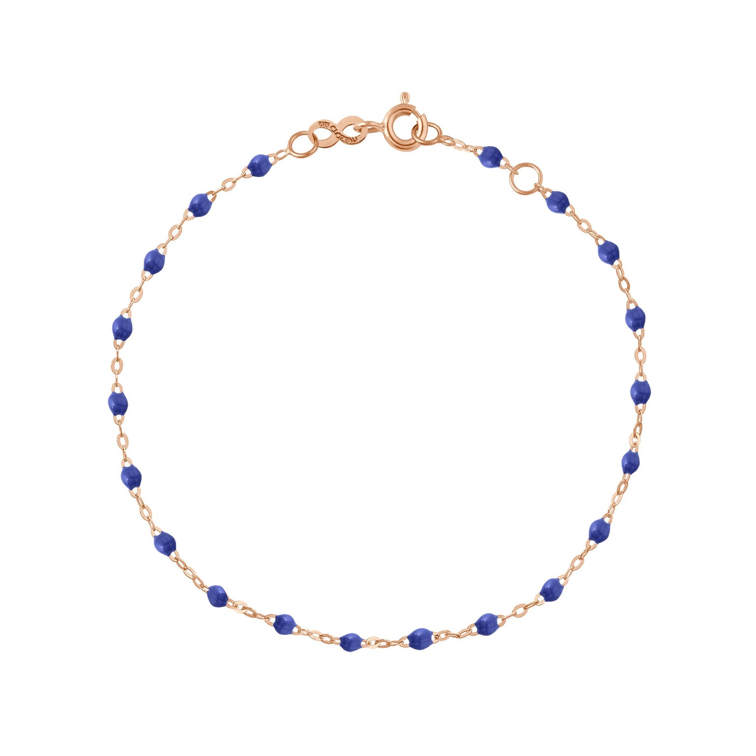 Gigi Clozeau - Classic Gigi Bleuet bracelet, Rose Gold, 5.9"