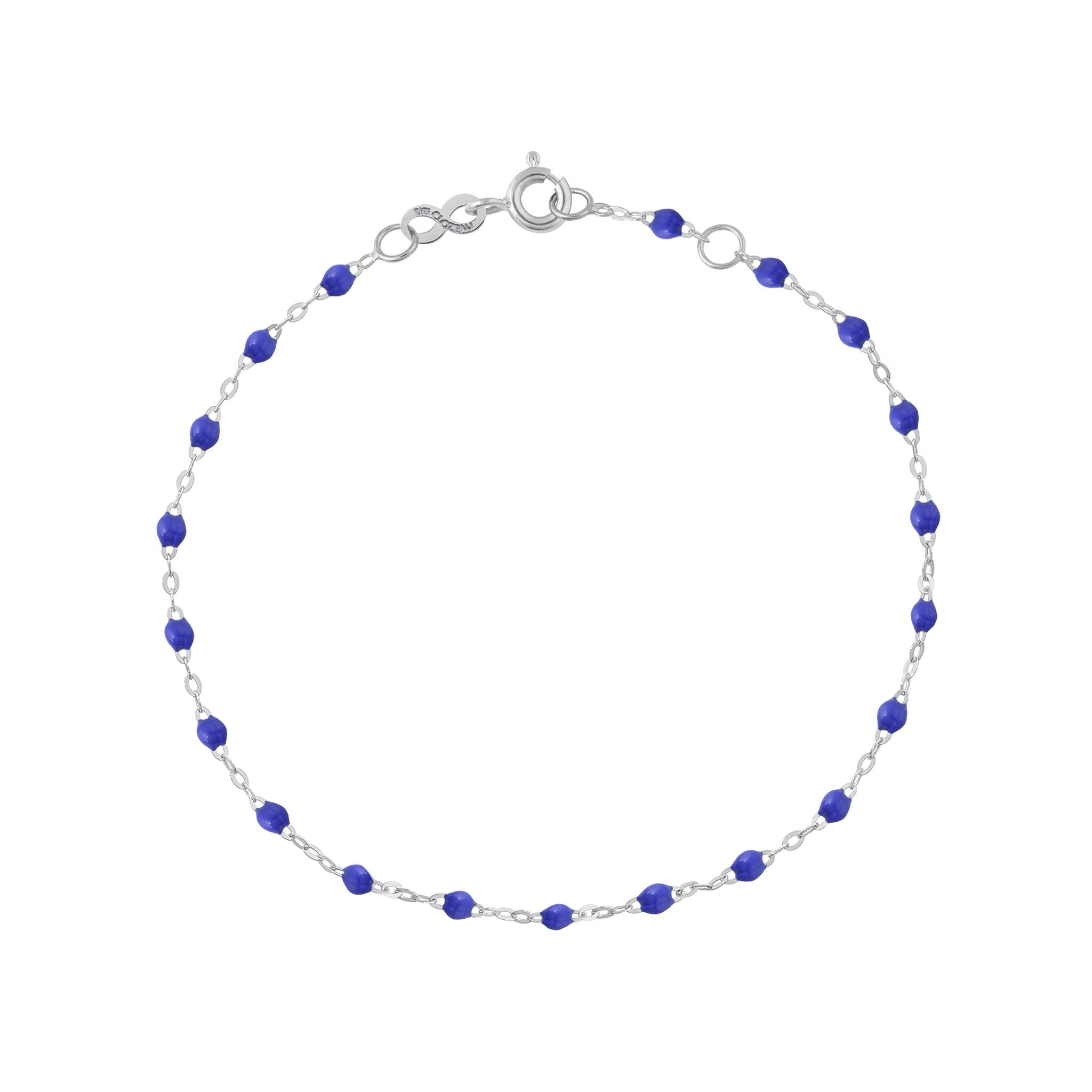 Gigi Clozeau - Classic Gigi Bleuet bracelet, White Gold, 6.7"