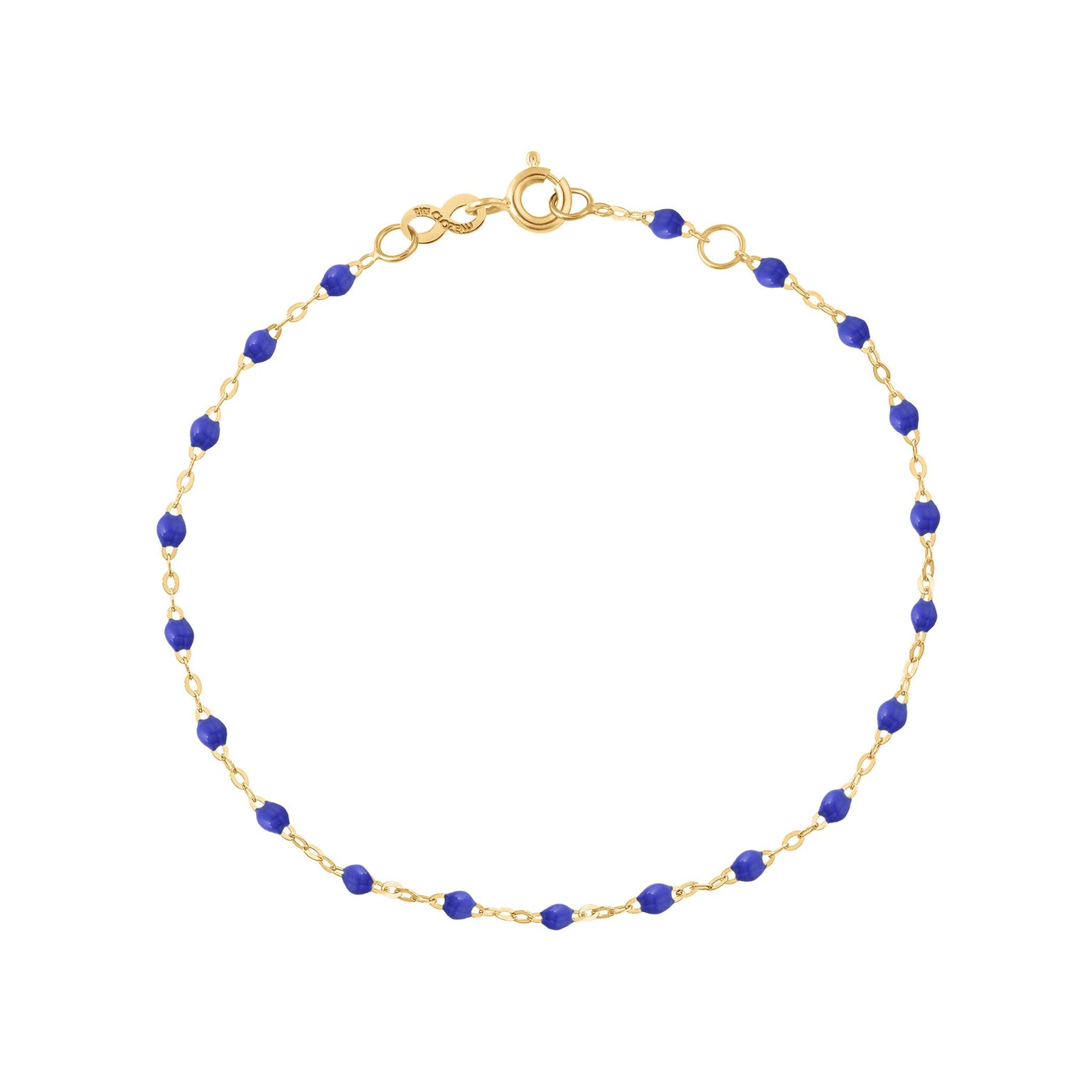 Gigi Clozeau - Classic Gigi Bleuet bracelet, Yellow Gold, 5.9"