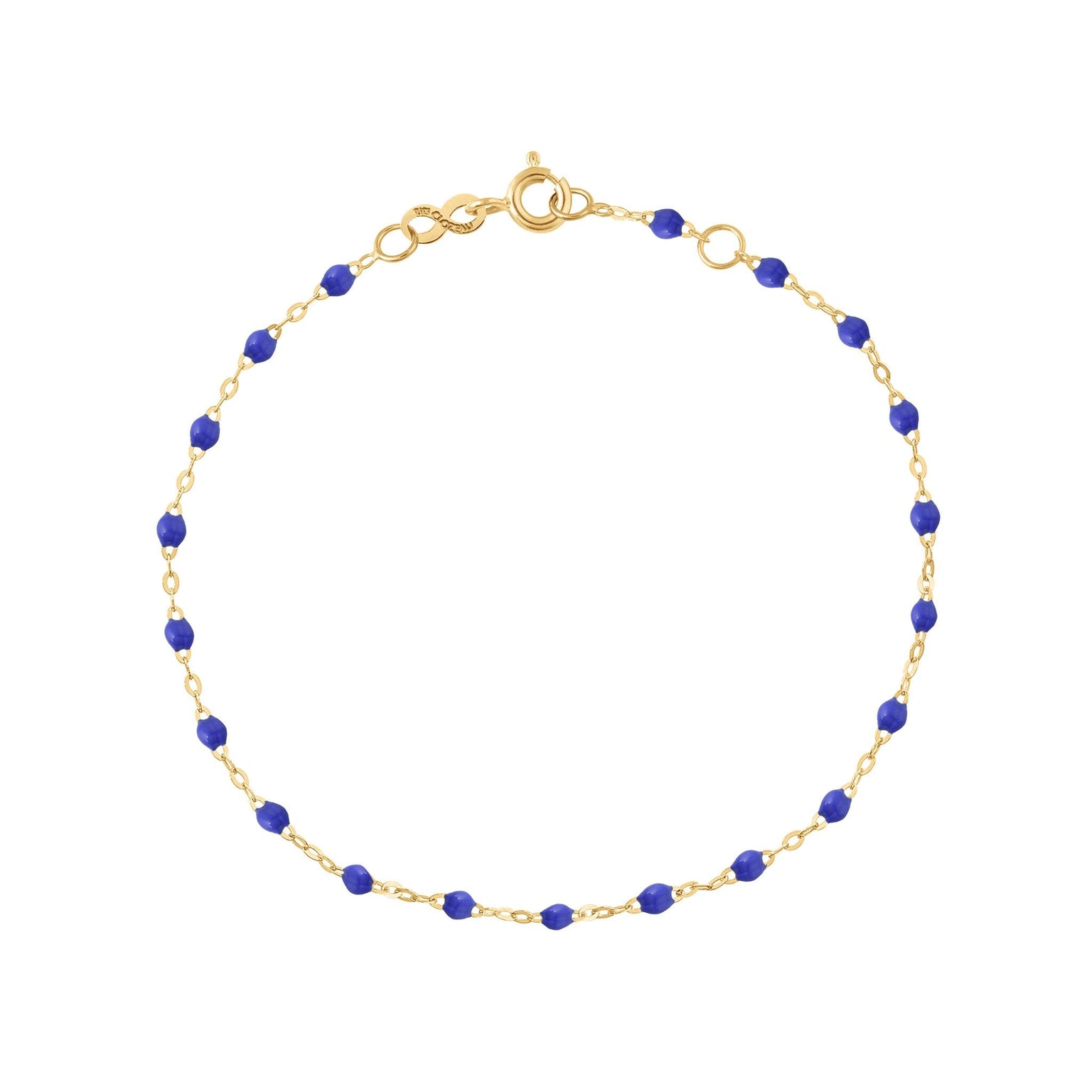 Gigi Clozeau - Classic Gigi Bleuet bracelet, Yellow Gold, 7.5"