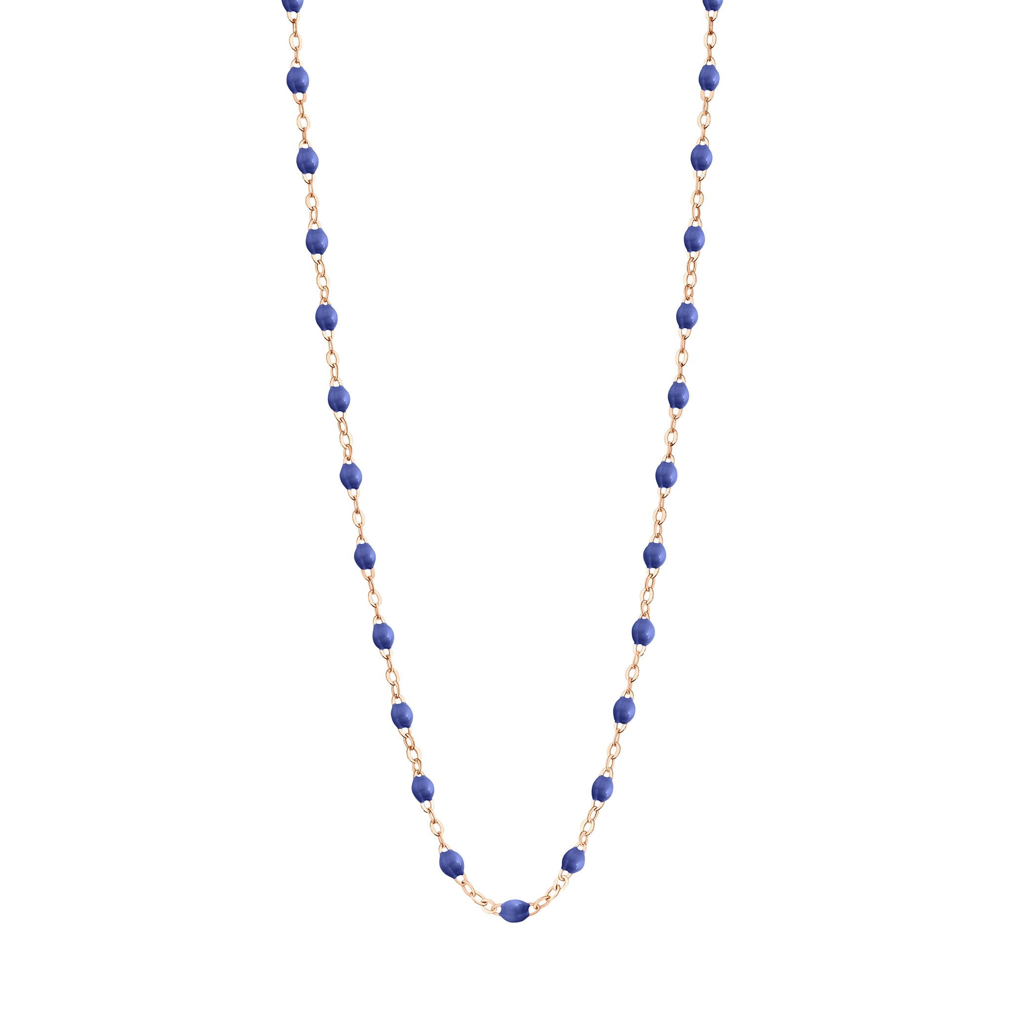 Gigi Clozeau - Classic Gigi Bleuet necklace, Rose Gold, 17.7"
