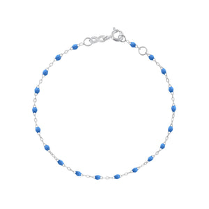 Gigi Clozeau - Classic Gigi Blue bracelet, White Gold, 7.5"