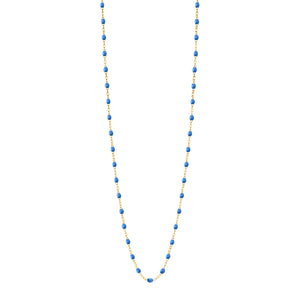 Gigi Clozeau - Classic Gigi Blue sautoir, Yellow Gold, 34"