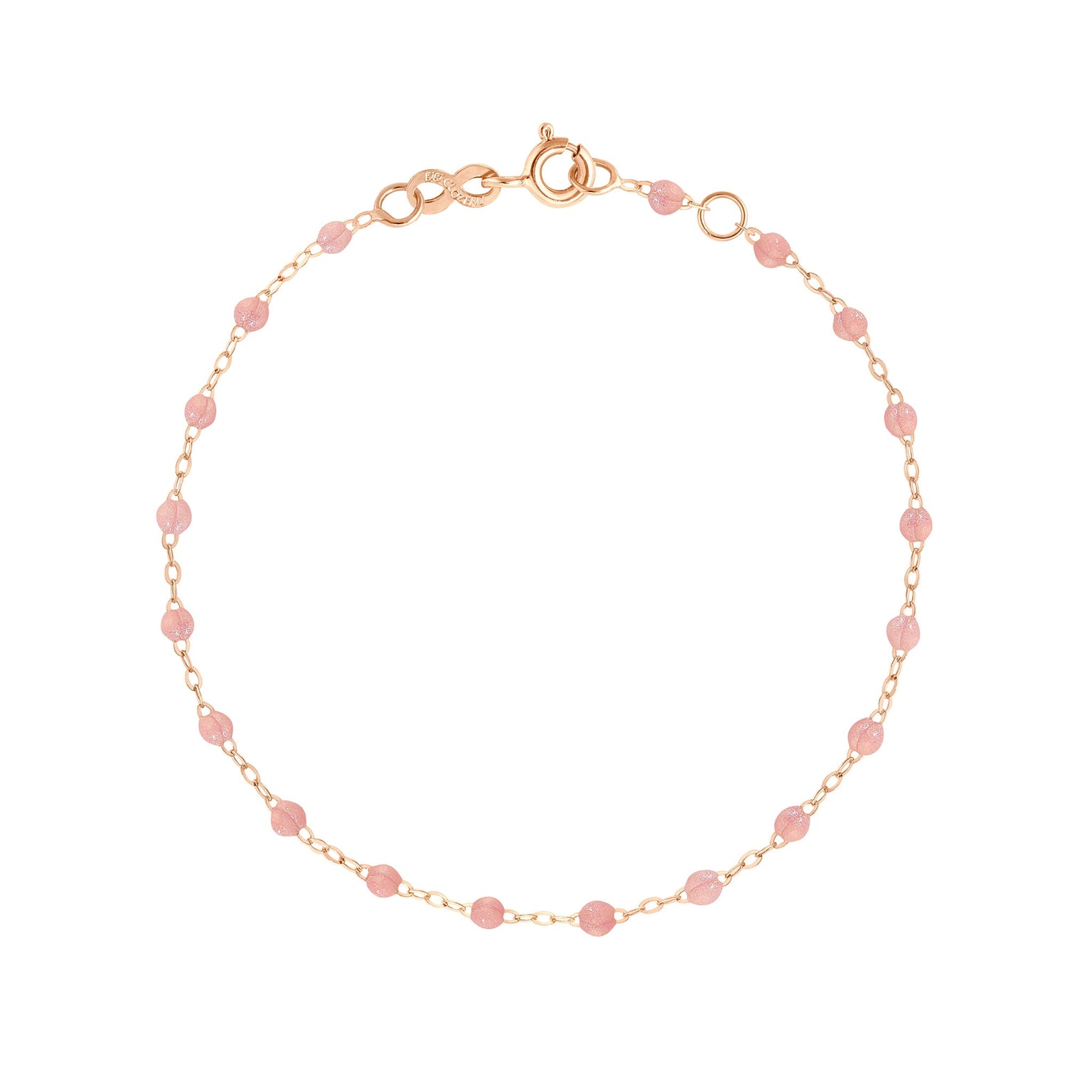 Gigi Clozeau - Classic Gigi Blush bracelet, Rose Gold, 5.9"