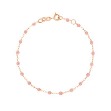 Gigi Clozeau - Classic Gigi Blush bracelet, Rose Gold, 6.7"