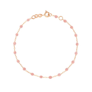 Gigi Clozeau - Classic Gigi Blush bracelet, Rose Gold, 6.7"