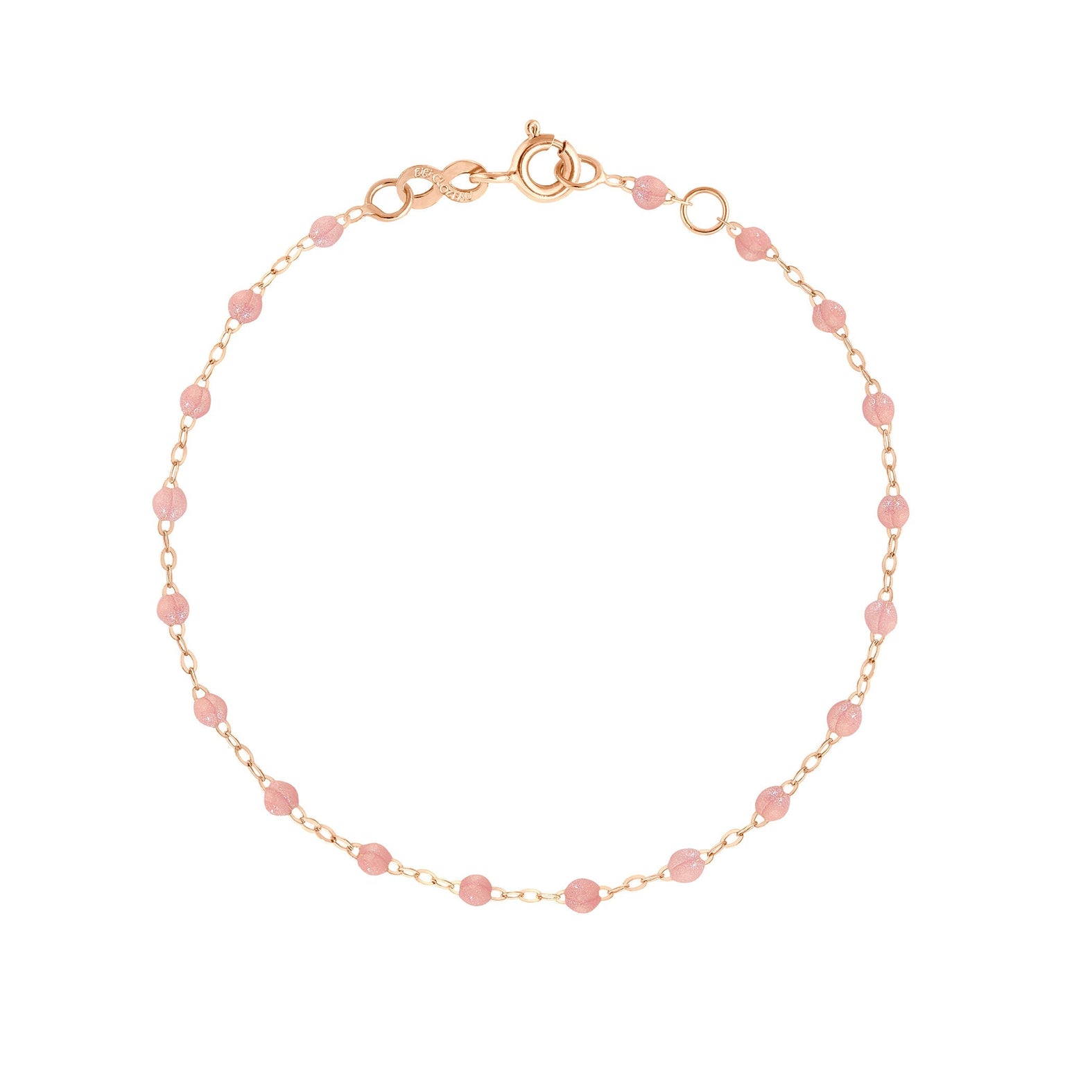 Gigi Clozeau - Classic Gigi Blush bracelet, Rose Gold, 7.5"
