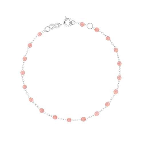 Gigi Clozeau - Classic Gigi Blush bracelet, White Gold, 6.7