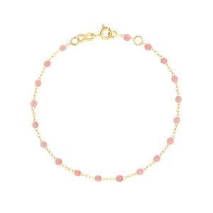 Gigi Clozeau - Classic Gigi Blush bracelet, Yellow Gold, 6.7"