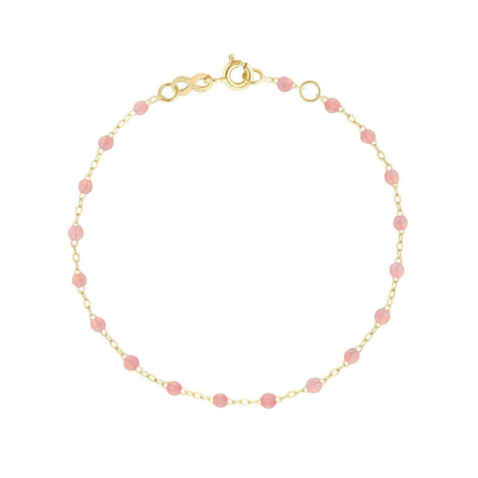 Gigi Clozeau - Classic Gigi Blush bracelet, Yellow Gold, 7.5"