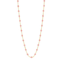 Gigi Clozeau - Classic Gigi Blush necklace, Yellow Gold, 19.7"