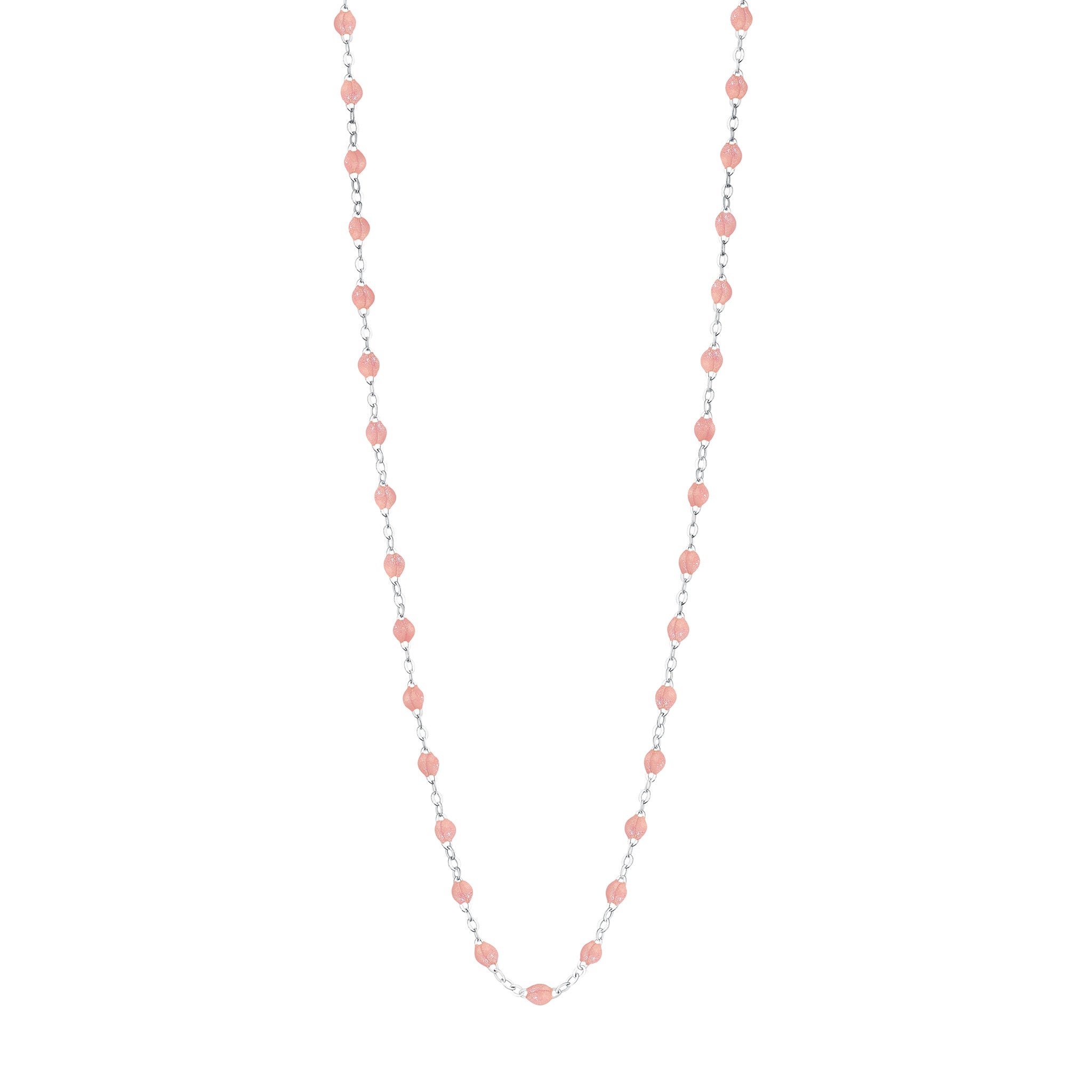 Gigi Clozeau - Classic Gigi Blush sautoir, White Gold, 23.6"