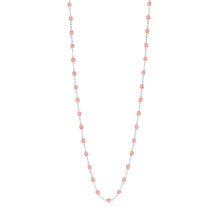 Gigi Clozeau - Classic Gigi Blush sautoir, White Gold, 23.6"