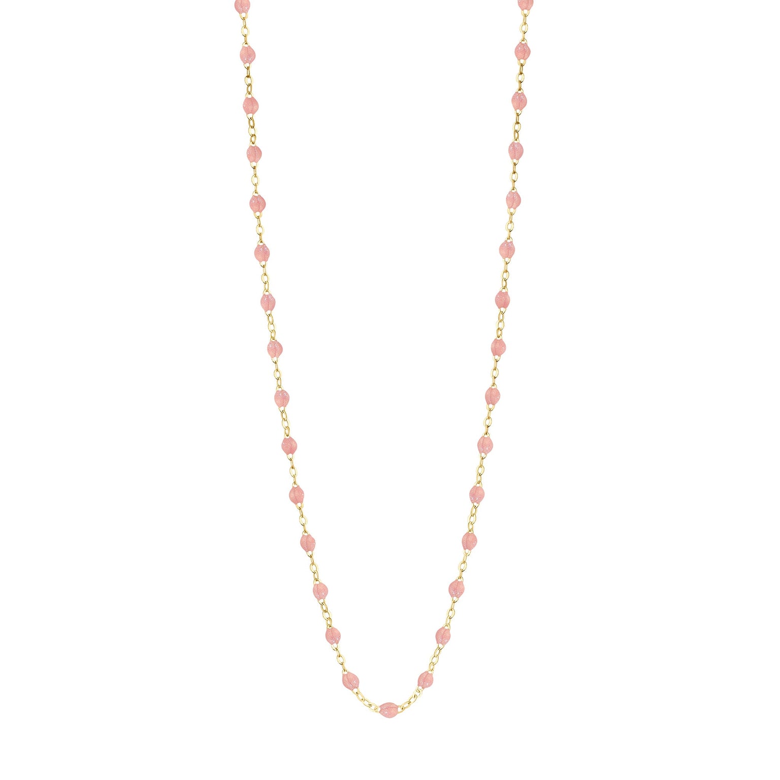 Gigi Clozeau - Classic Gigi Blush sautoir, Yellow Gold, 23.6"