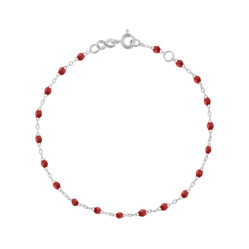 Gigi Clozeau - Classic Gigi Bordeaux bracelet, White Gold, 7.5