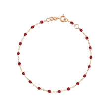 Gigi Clozeau - Classic Gigi Cherry bracelet, Rose Gold, 7.5"