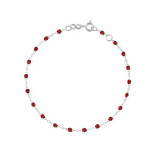 Gigi Clozeau - Classic Gigi Cherry bracelet, White Gold, 7.1"