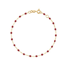 Gigi Clozeau - Classic Gigi Cherry bracelet, Yellow Gold, 7.5"