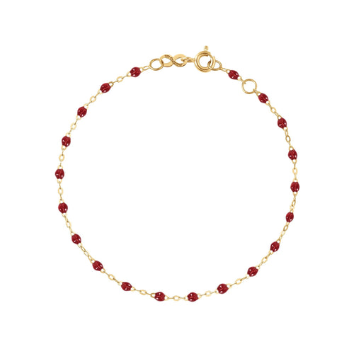 Gigi Clozeau - Classic Gigi Cherry bracelet, Yellow Gold, 7.5