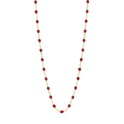 Gigi Clozeau - Classic Gigi Cherry necklace, yellow gold, 16.5
