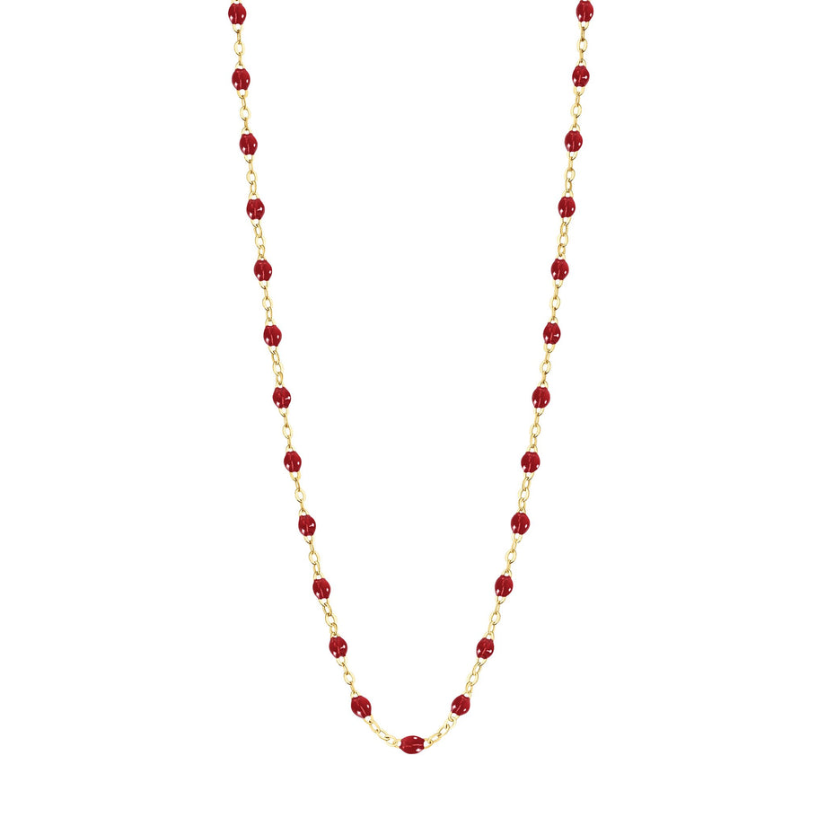 Gigi Clozeau - Classic Gigi Cherry necklace, yellow gold, 16.5