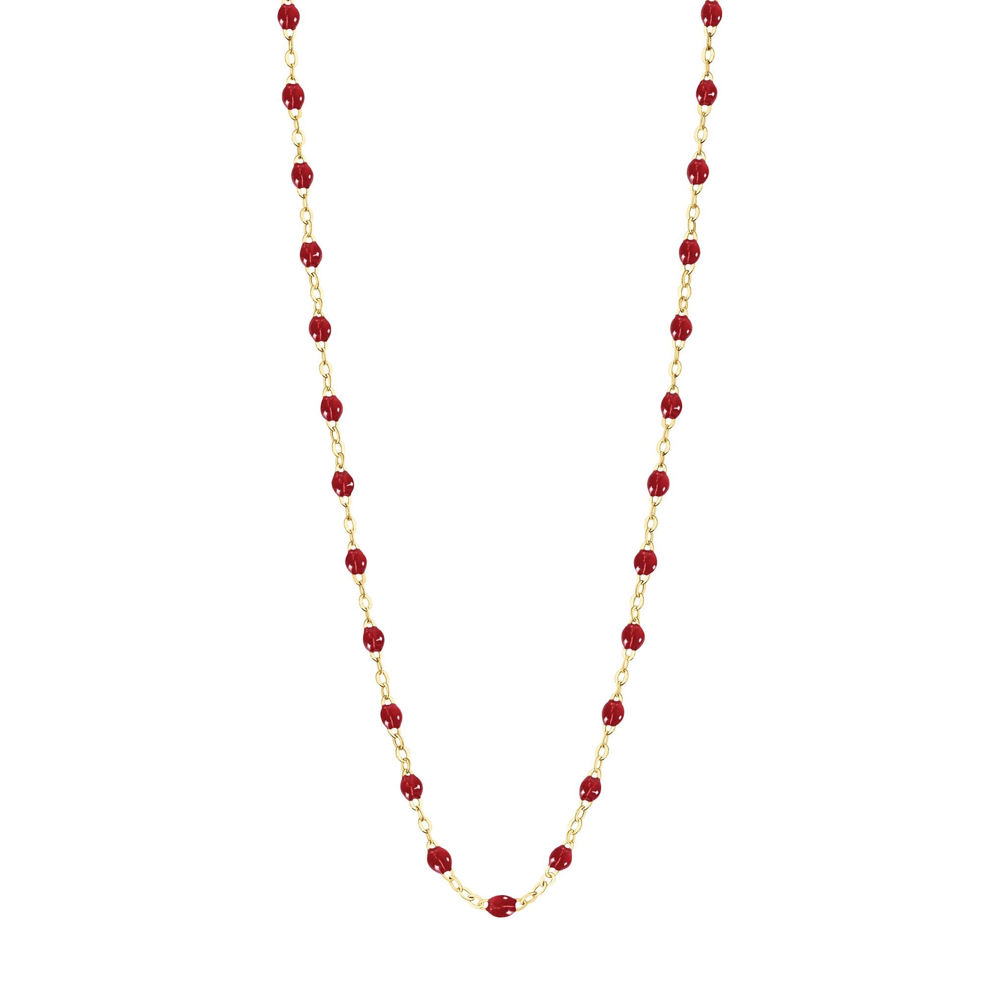 Gigi Clozeau - Classic Gigi Cherry necklace, Yellow Gold, 19.7"