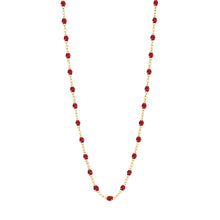 Gigi Clozeau - Classic Gigi Cherry necklace, Yellow Gold, 19.7"