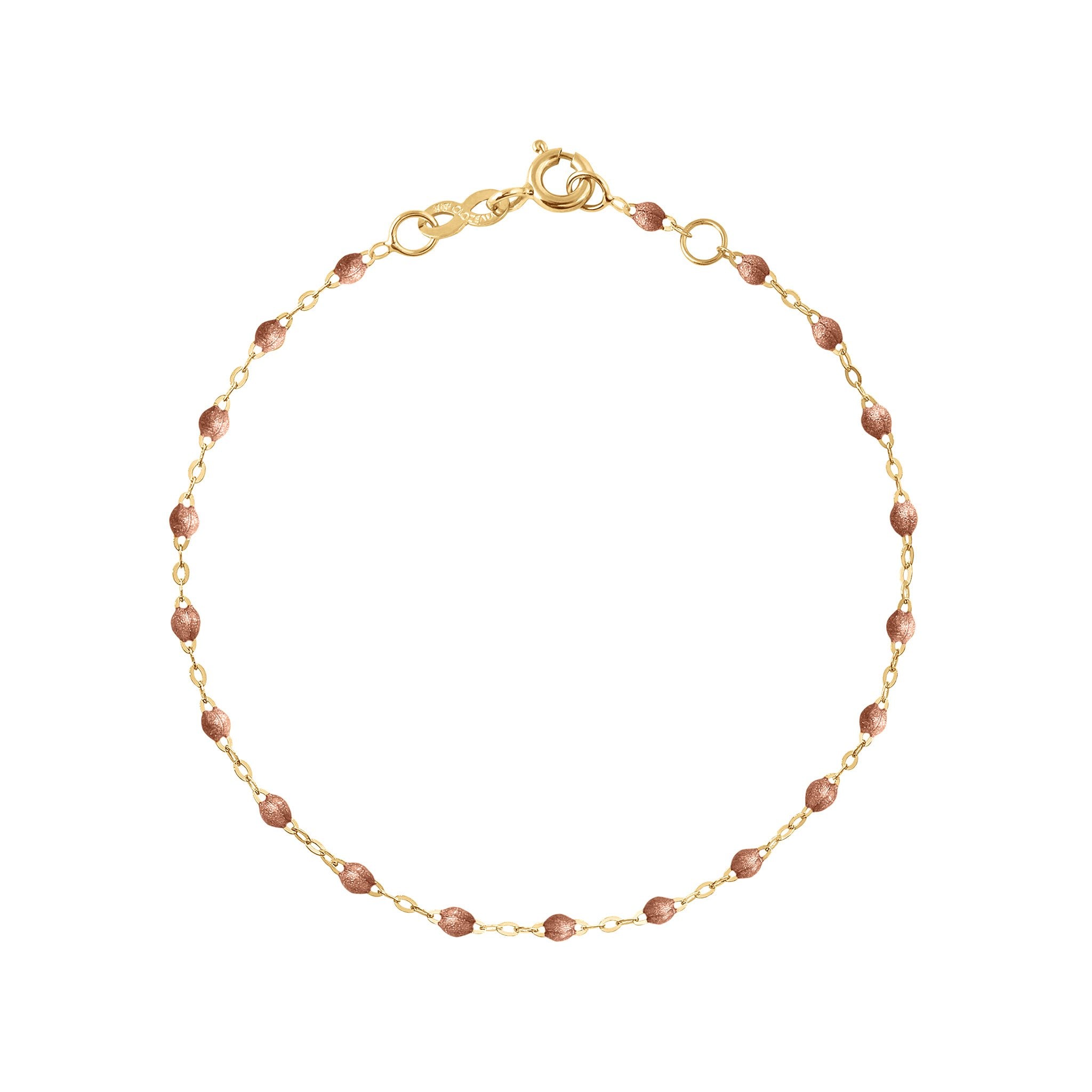 Gigi Clozeau - Classic Gigi Copper bracelet, Yellow Gold, 6.7"