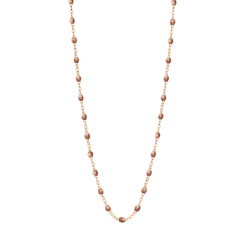 Gigi Clozeau - Classic Gigi Copper necklace, Rose Gold, 17.7