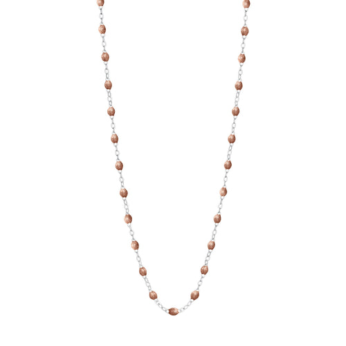 Gigi Clozeau - Classic Gigi Copper necklace, White Gold, 16.5