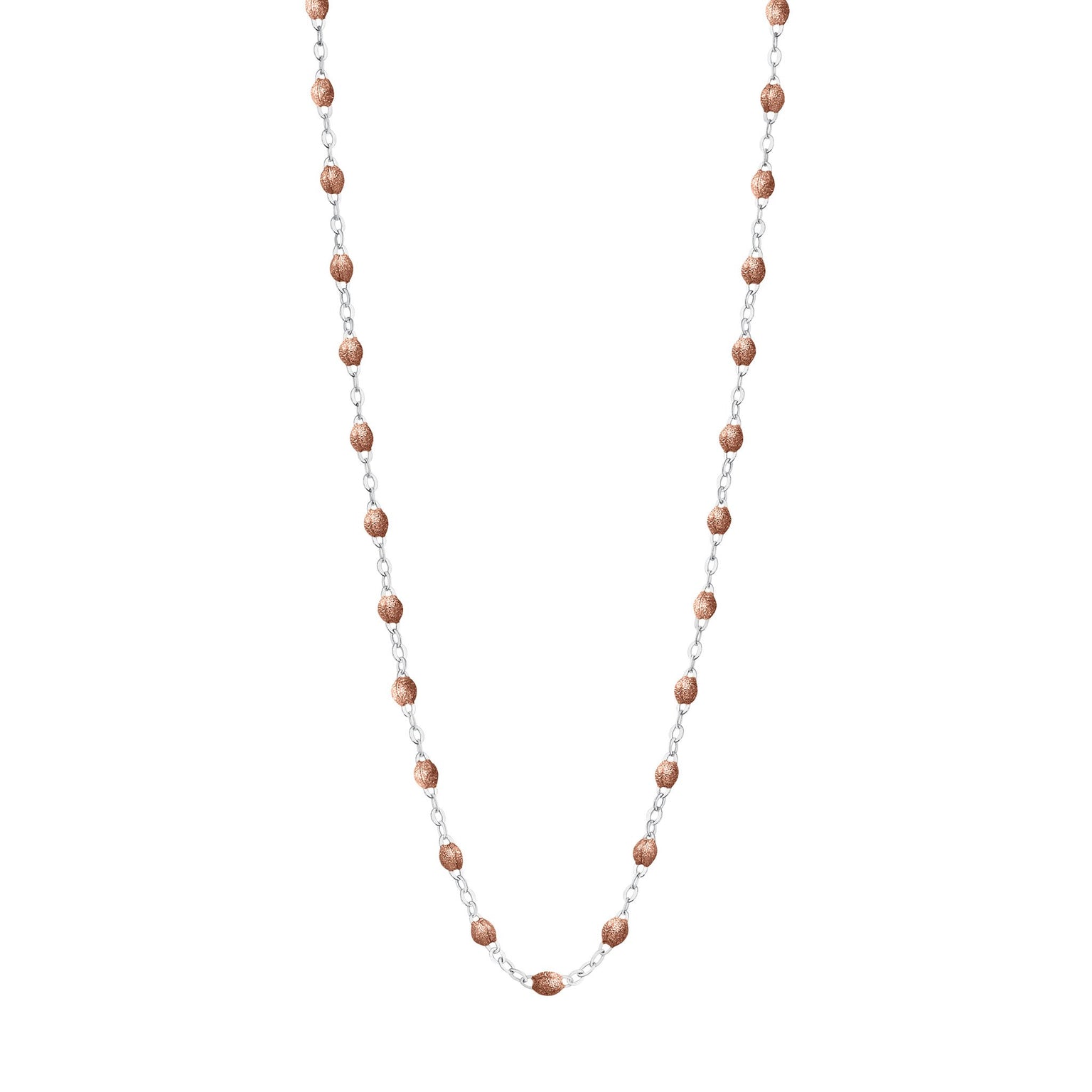 Gigi Clozeau - Classic Gigi Copper necklace, White Gold, 16.5"