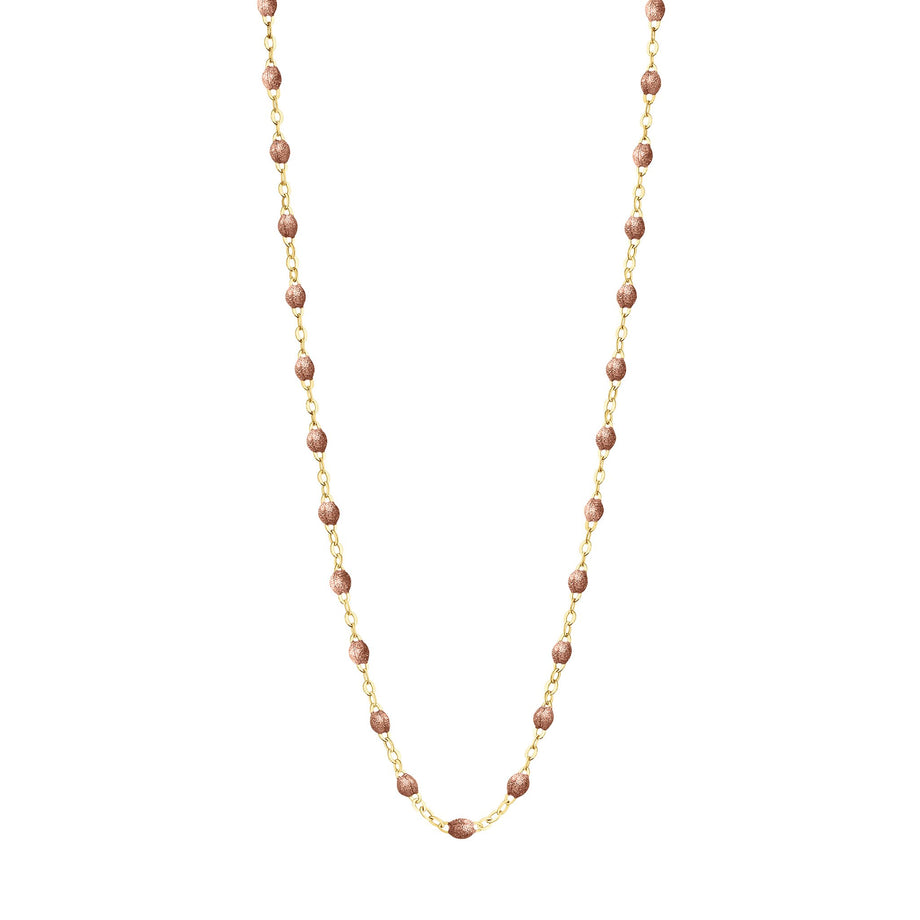 Gigi Clozeau - Classic Gigi Copper necklace, yellow gold, 16.5