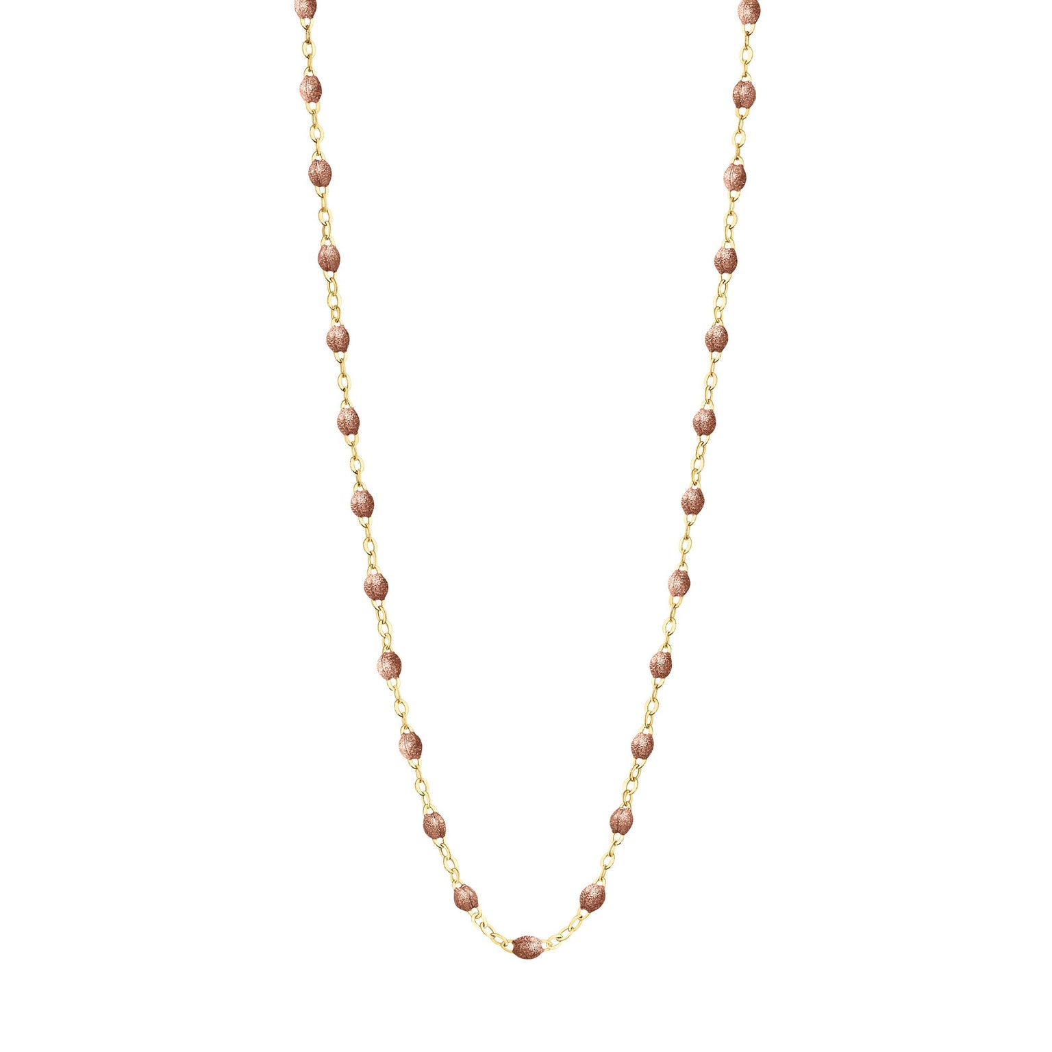 Gigi Clozeau - Classic Gigi Copper necklace, yellow gold, 16.5"