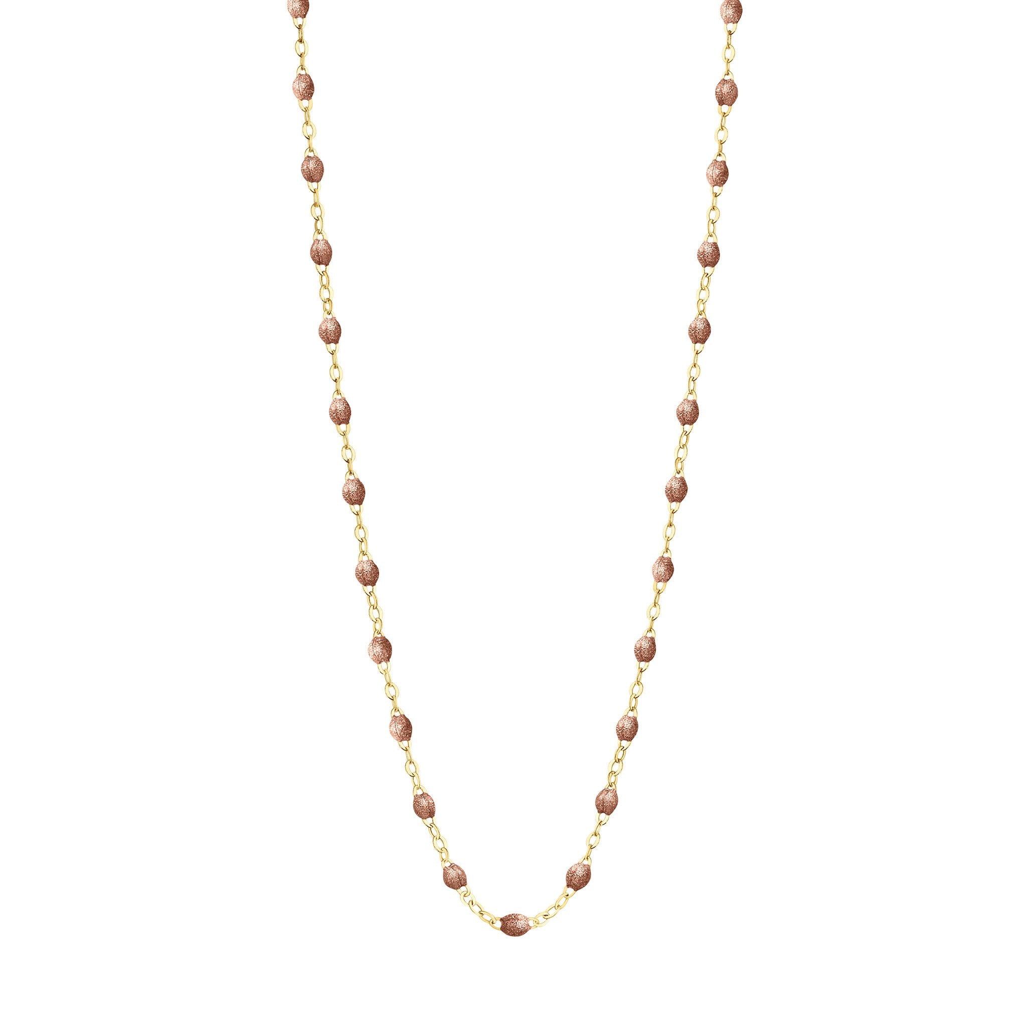 Gigi Clozeau - Classic Gigi Copper necklace, Yellow Gold, 17.7"